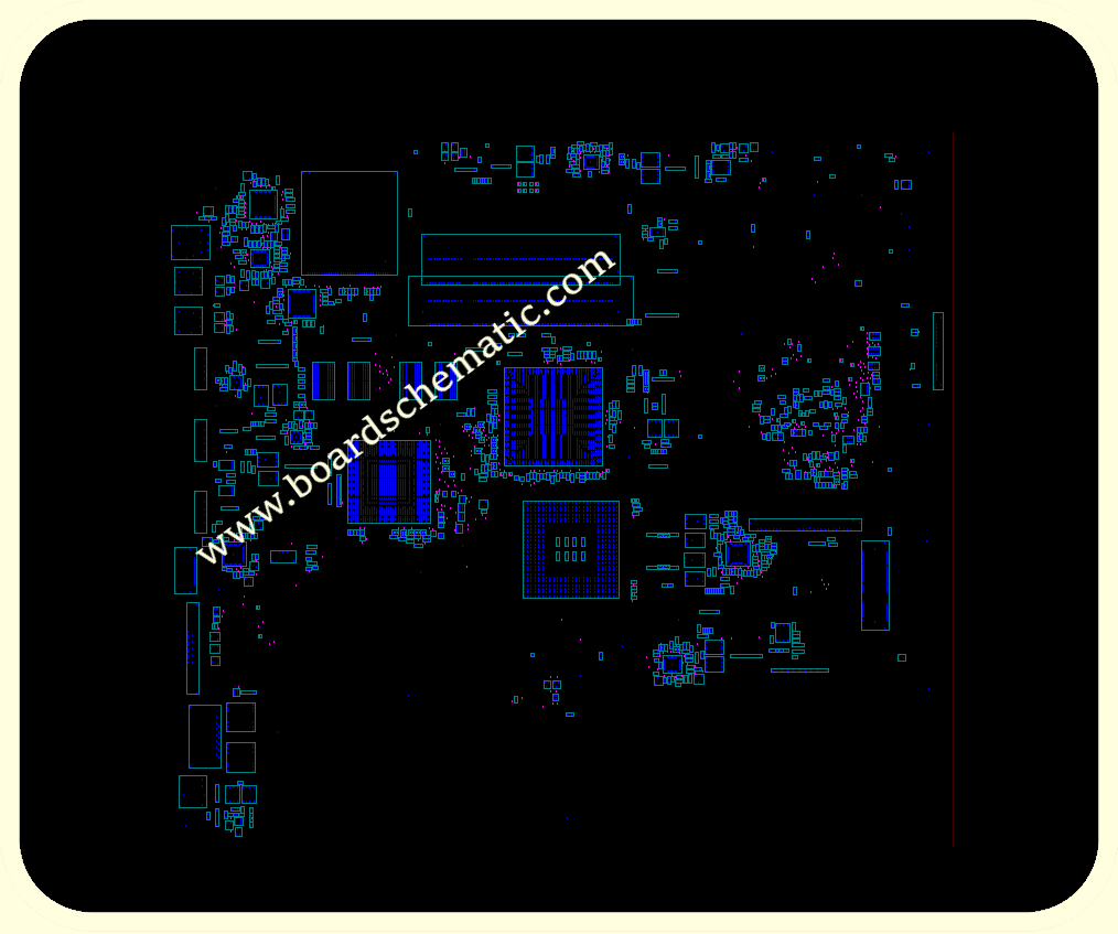 Acer Aspire 7736 Board view